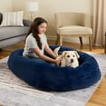 thumbnail image 3 of Snuggle Cuddler Oversized Plush Human Dog Bed, 3 of 7