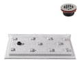 thumbnail image 9 of Streamline 60 in. x 36 in. Alcove Acrylic Shower Base With Left, Center or Right Drain / Glossy Black or White, 9 of 9