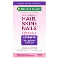 thumbnail image 1 of Nature's Bounty Optimal Solutions Advanced Hair, Skin & Nails Softgels, 250 ct., 1 of 6