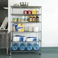 thumbnail image 17 of Member's Mark 6-Tier NSF Heavy Duty Wire Shelving, 47.75" W x 18" D x 75.5" H, 17 of 20