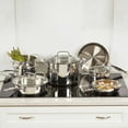 thumbnail image 4 of Cuisinart Chef's Classic Stainless 11 Piece Cookware Set, 4 of 9
