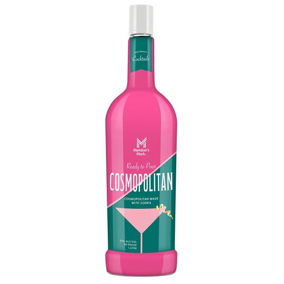 Member's Mark Ready to Drink Cosmopolitan Vodka Cocktail, 1 L