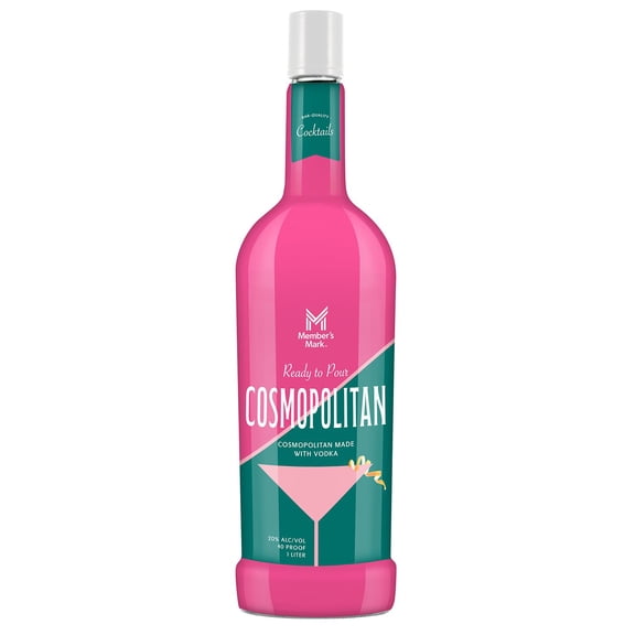 Member's Mark Ready to Drink Cosmopolitan Vodka Cocktail, 1 L