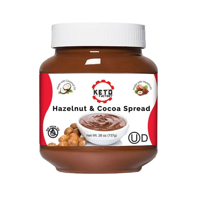 Keto Factory Sugar-Free Spread, Hazelnut and Cocoa (26 oz.)