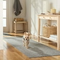 thumbnail image 5 of Town & Country Basics Pax Herringbone Textured Machine Washable Area Rug, Assorted Sizes and Colors, 5 of 13