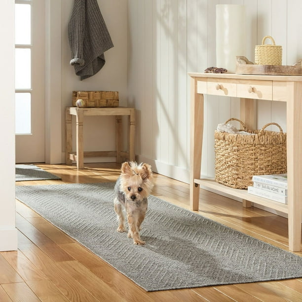 SOFTMACHINE ロゴラグ Town & Country Basics Pax Herringbone Textured Machine Washable