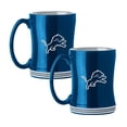 thumbnail image 1 of Logo Brands Detroit Lions 14oz Relief Mug Set, 1 of 5