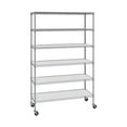 thumbnail image 1 of Member's Mark 6-Tier NSF Heavy Duty Wire Shelving, 47.75" W x 18" D x 75.5" H, 1 of 16