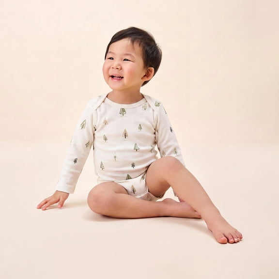 Member's Mark Baby 4-Pack Organic Cotton Bodysuit