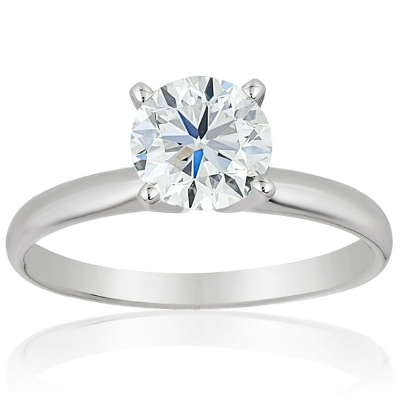 2.00 CT. T.W. Round Diamond Solitaire Ring in 18K Gold