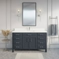 thumbnail image 3 of Studio Bathe Calais 60-inch Bathroom Vanity With Engineered Stone Countertop, 3 of 9