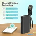 thumbnail image 5 of Nelko P21 Bluetooth Label Printer with 14x40mm 100pcs roll, 5 of 9