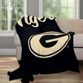 thumbnail image 6 of Logo Brands Grambling State Tigers Luxe Dreams Throw, 60" x 80", 6 of 6