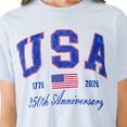 thumbnail image 5 of Mighty Fine Women's Americana Graphic T-Shirt, 5 of 8