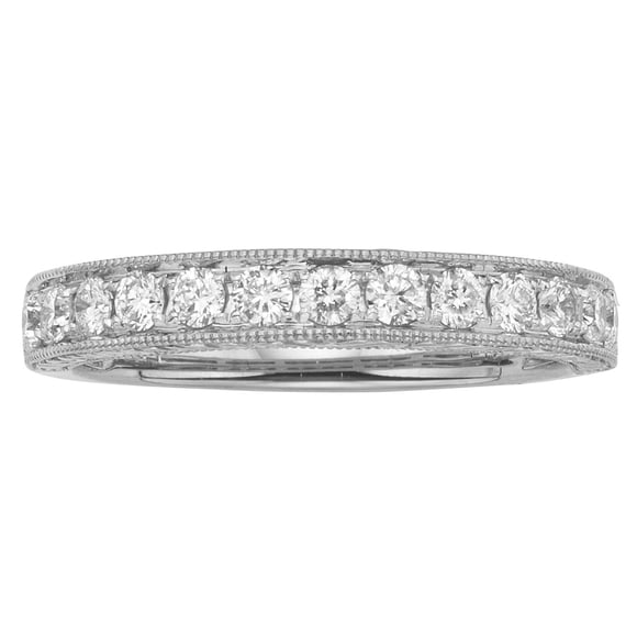 Vintage Diamond Band in 14K Gold