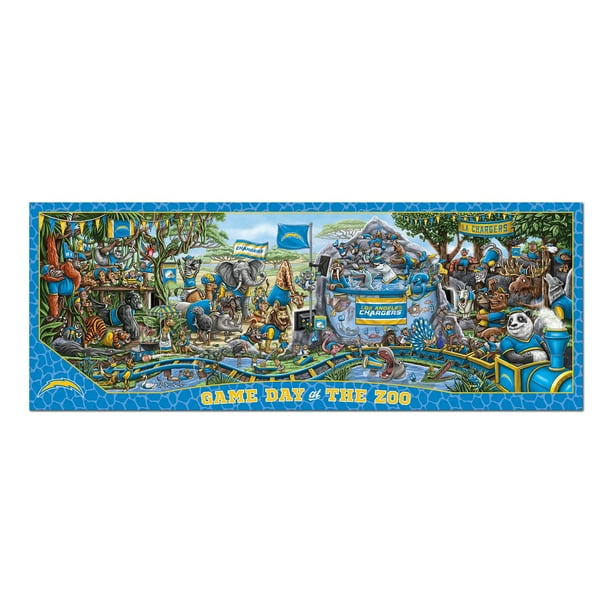 YouTheFan NFL 500 pc. Game Day At The Zoo Puzzle, Choose Team