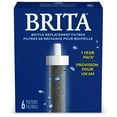 thumbnail image 1 of Brita Premium Water Bottle Replacement Filters, 6 Count, 1 of 10