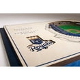 thumbnail image 4 of YouTheFan MLB 5-Layer Stadium View 3D Wall Art, Assorted Teams, 4 of 5