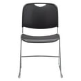 thumbnail image 4 of NPS 8500 Series Ultra-Compact Plastic Stack Chair, Assorted Colors 4 Pack, 4 of 10