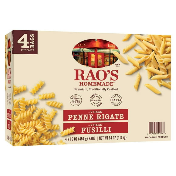 Rao's Homemade Premium Italian Pasta, Variety Pack, 16 oz., 4 pk.