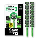 Schick Xtreme3 Sensitive Disposable Razors for Men, 20 ct. - Samsclub.com