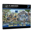 thumbnail image 1 of YouTheFan NHL Game Day At The Zoo 500pc Puzzle, Assorted Teams, 1 of 3