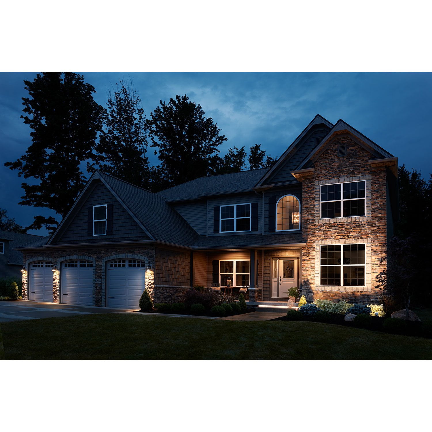 CYNC Full Color Direct Connect Outdoor Par38 Smart Bulbs 2pk