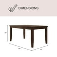 thumbnail image 5 of Edgewater 7-Piece Wood Dining Set, Assorted Colors, 5 of 11