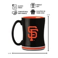 thumbnail image 3 of Logo Brands San Francisco Giants 14oz Relief Mug Set, 3 of 5