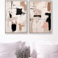 thumbnail image 3 of Strings Attached Set Neutral Abstract Canvas Print by Oliver Gal Prints, 3 of 4