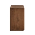 thumbnail image 6 of Bower Home Vegan Leather Top 2-Drawer Nightstand, 6 of 11