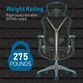 thumbnail image 4 of Lenovo Legion Mesh High Back Adjustable Gaming Office Chair, Assorted Colors, 4 of 9