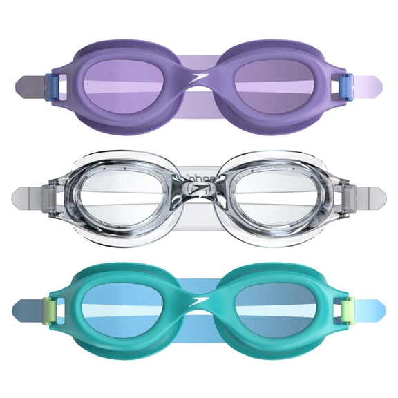 Speedo Adult Swimming Goggles, 3 pk.