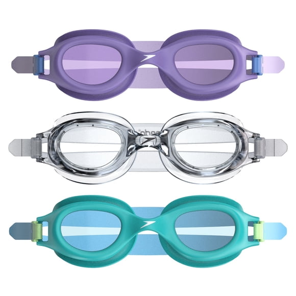 Speedo Adult Swimming Goggles, 3 pk.