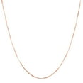 thumbnail image 1 of Adjustable Box Link Chain Necklace in 14K Gold, 0.70mm, 1 of 4