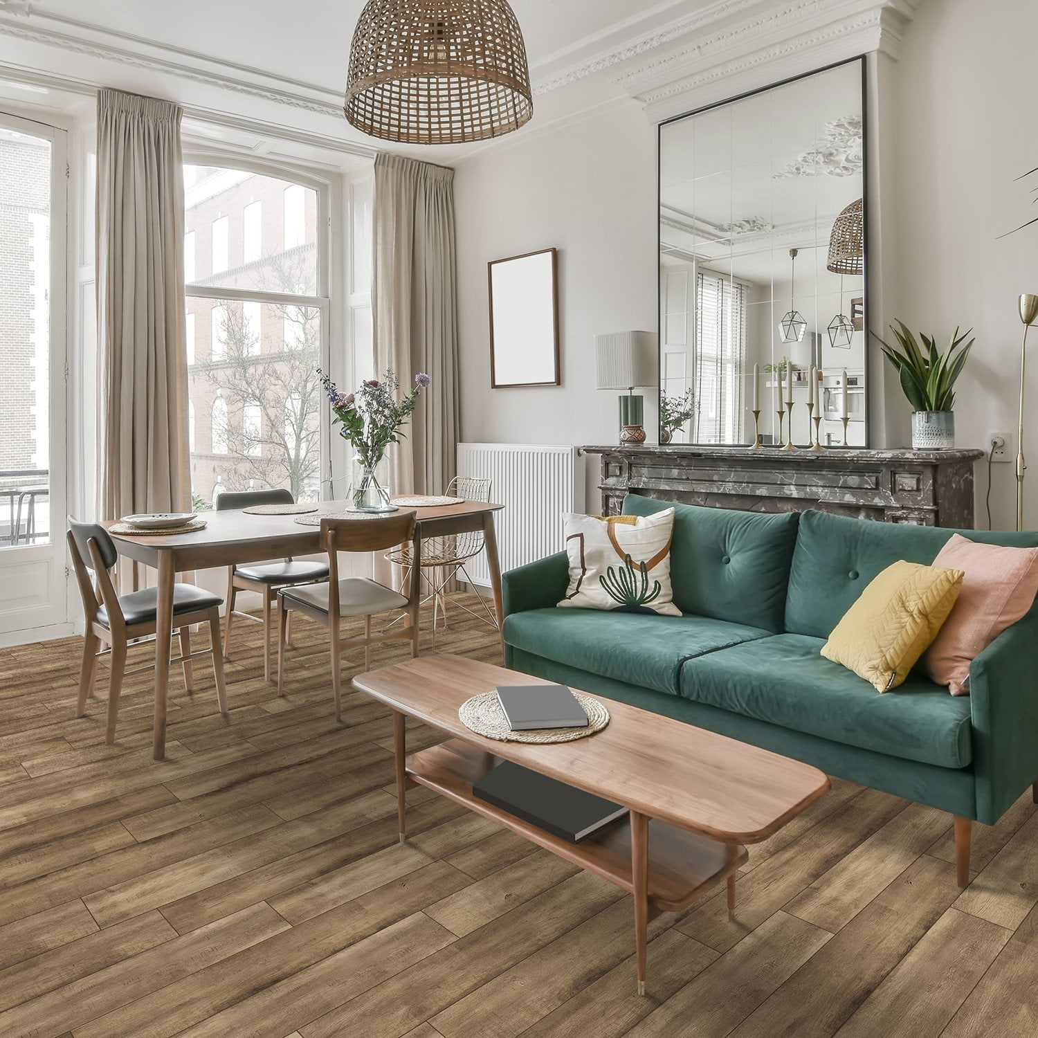 Select Surfaces Mackenzie Rigid Core Vinyl Plank Flooring 3 boxes