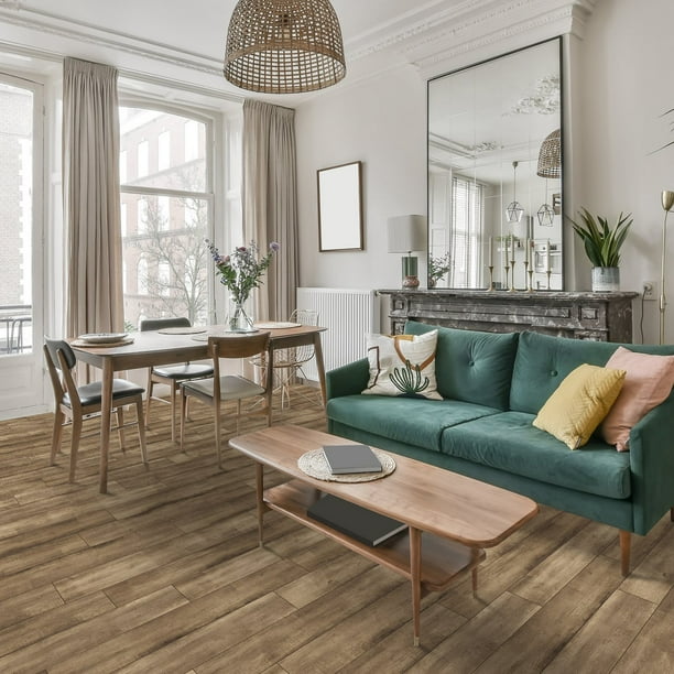 Select Surfaces Mackenzie Rigid Core Vinyl Plank Flooring 3 boxes