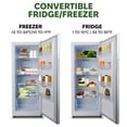 thumbnail image 11 of Hamilton Beach 17 cu. ft. Upright Convertible Refrigerator/Freezer, 11 of 15