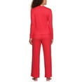 thumbnail image 3 of Loft Women's 2-Piece Henley Pointelle Pajama Set, 3 of 6