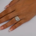 thumbnail image 6 of 0.65 CT. T.W. Round Cut Halo Diamond Ring & Band Set in 14K Gold, 6 of 8