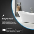 thumbnail image 11 of OVE Decors 70" Skylar Freestanding Bathtub, 11 of 13