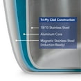 thumbnail image 10 of Tramontina 14-Piece Tri-Ply Clad 18/10 Stainless Steel Cookware Set, 10 of 20