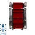 thumbnail image 7 of Seville Classics UltraHD 8-Piece Rolling Steel Garage Storage Cabinet With Stacker Set, 12 Feet Wide, 7 of 14
