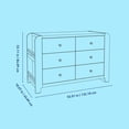 thumbnail image 8 of Graco Read-with-Me 6 Drawer Chest with Bookshelves, Choose Color, 8 of 9