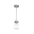thumbnail image 2 of Hunter Devon Park with Clear Glass Pendant Ceiling Light Fixture, 2 of 10