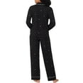 thumbnail image 4 of DKNY Women's 2-Piece Notch Collar Pajama Set, 4 of 7