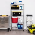 thumbnail image 4 of Seville Classics 5-Tier Steel Wire Shelving, 30" x 14" x 60" H, 4 of 9