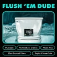 thumbnail image 4 of DUDE WIPES XL Flushable Wipes, Mint Chill, 8 ct., 400 wipes, 4 of 7