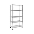 thumbnail image 1 of Seville Classics 5-Tier Steel Wire Shelving, 30" W x 14" D x 61.5" H, 1 of 12