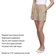 thumbnail image 4 of Express Women's Linen Blend Short, 4 of 7